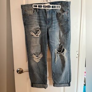 Madewell distressed boyjeans-NWOT